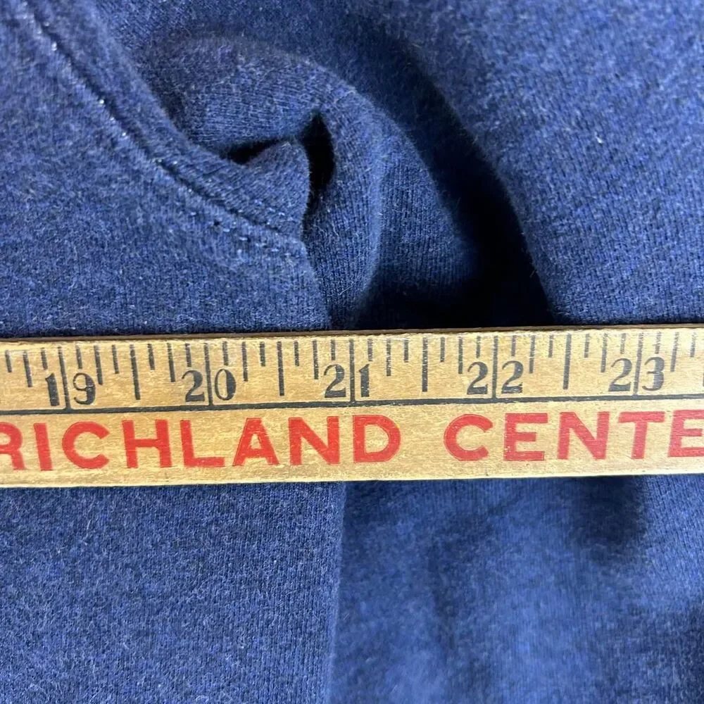 Jcrew Men's Navy and Blue Sweatshirt